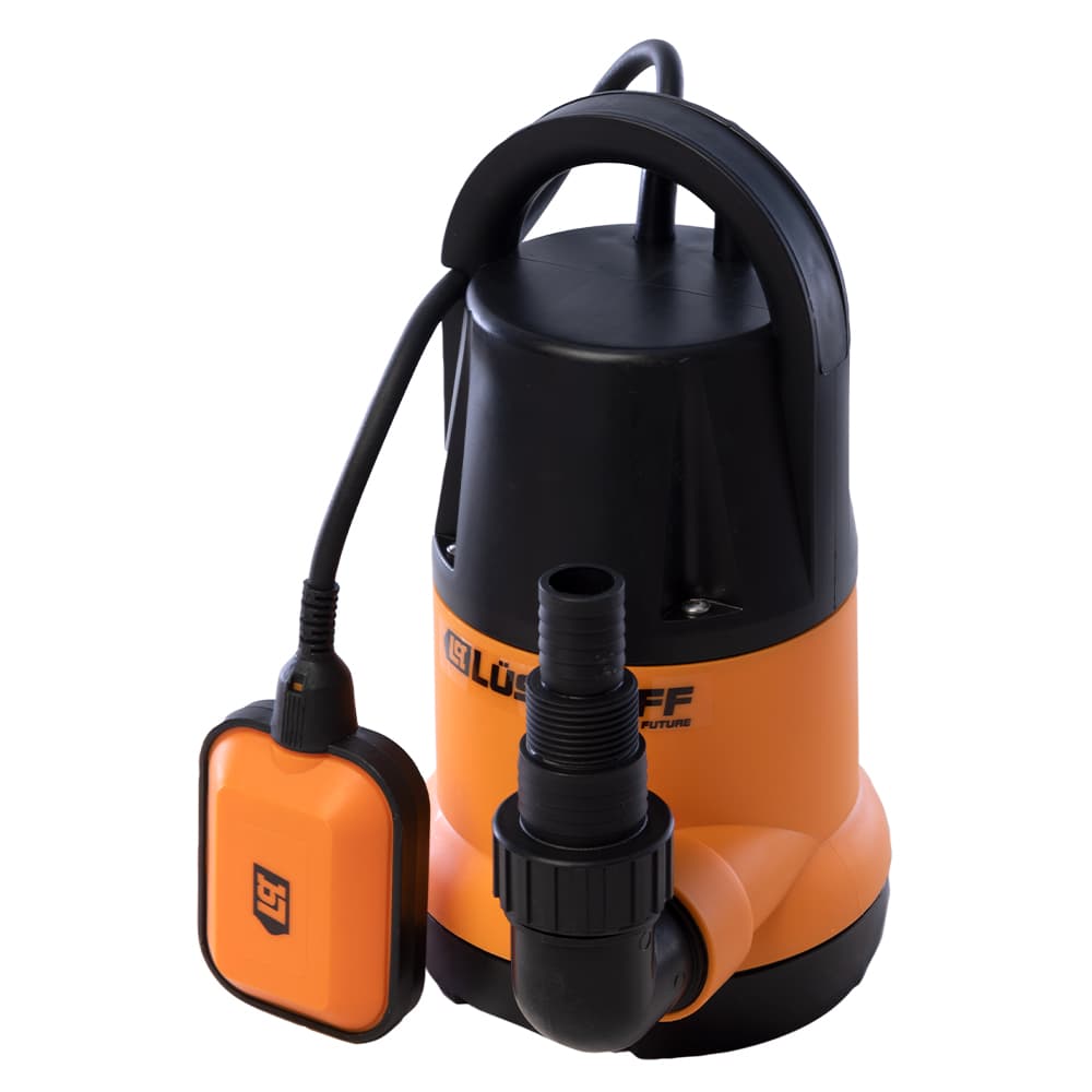 BOMBA SUMERGIBLE PLÁSTICA AGUA L • 0.5 HP